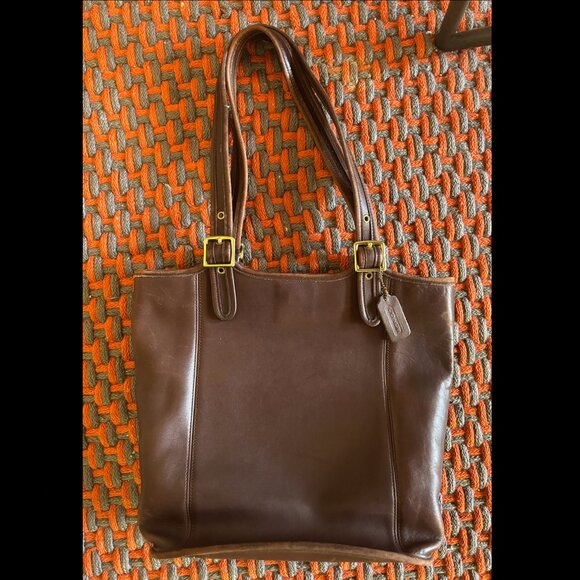 9090 Large Coach Shopper Tote - Picture 1 of 6